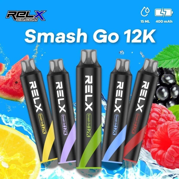 RELX Smash Go 12000 拋棄式電子煙｜悅刻一次性12000口 ·