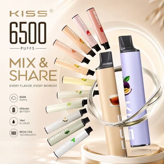 KIS5 凱斯6500口拋棄式電子煙多口味Mesh KIS5電子煙#日期10/2